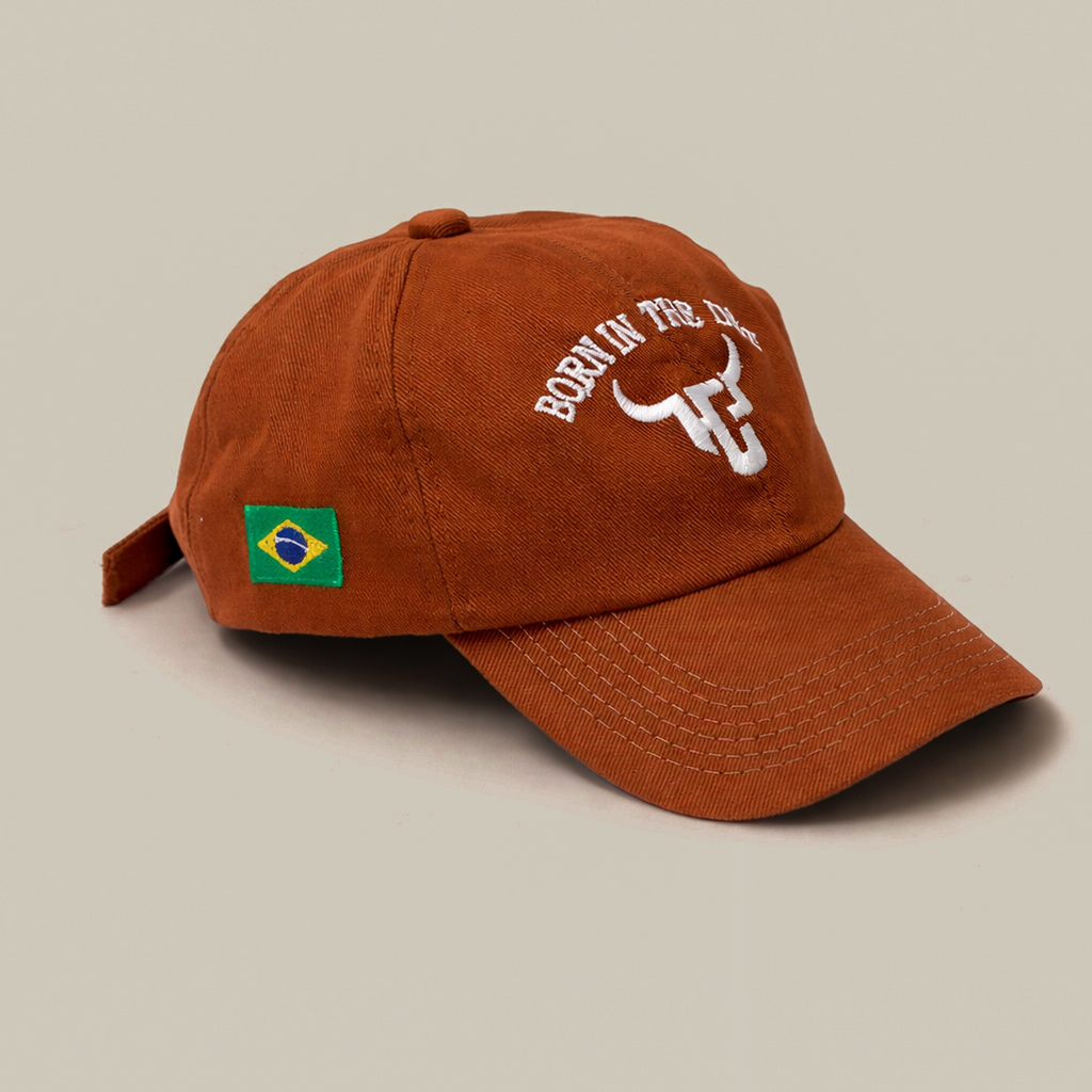 Boné Dad Hat HCP® Born in the Dirt Marrom