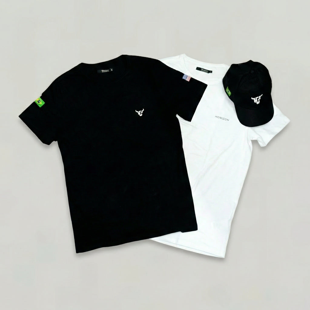 Kit 2x Camiseta + 1x Boné