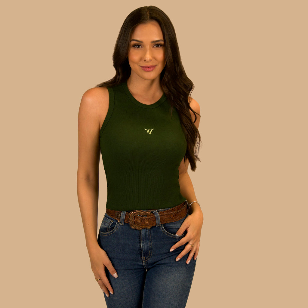Blusa Regata Canelada