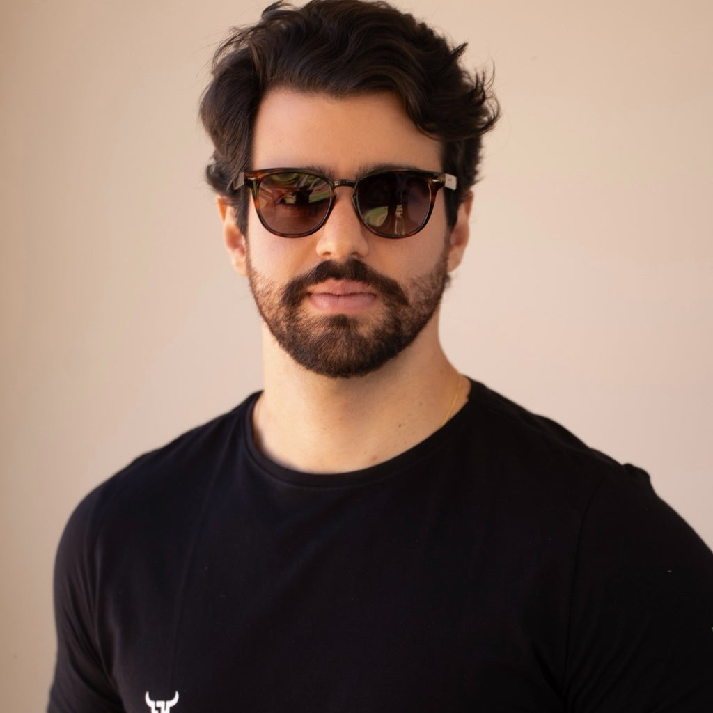 Óculos de Sol Tartaruga Masculino - Polarizado