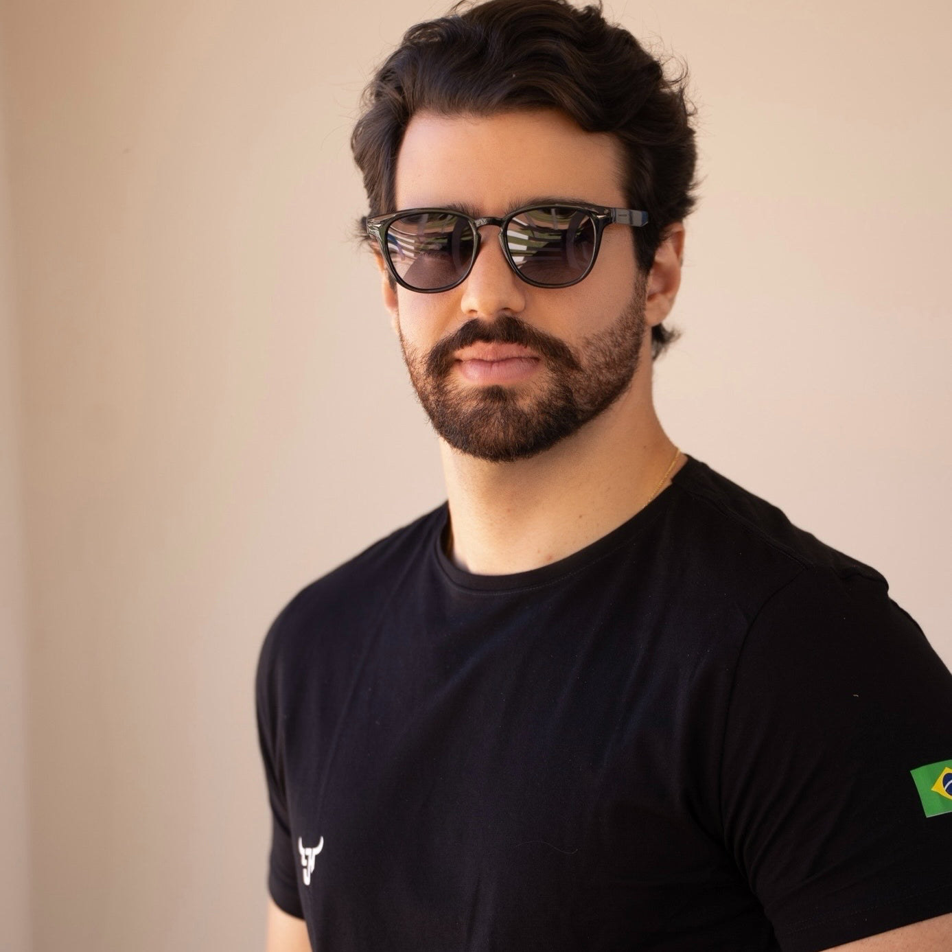 Óculos de Sol Tartaruga Masculino - Polarizado