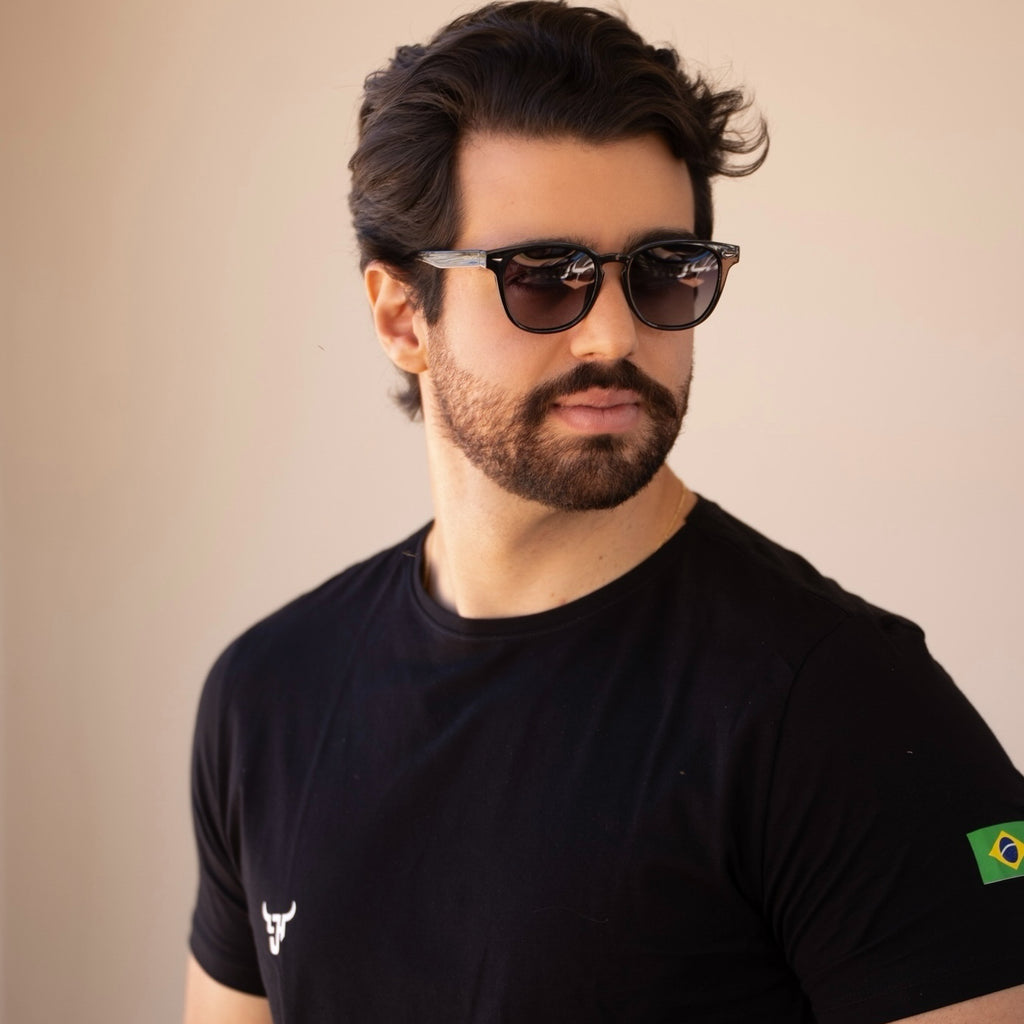 Óculos de Sol Tartaruga Masculino - Polarizado