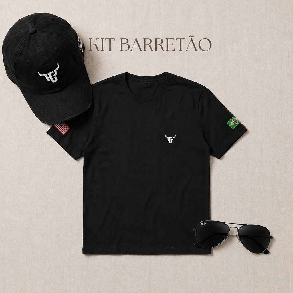 Kit Barretão Black - Masculino