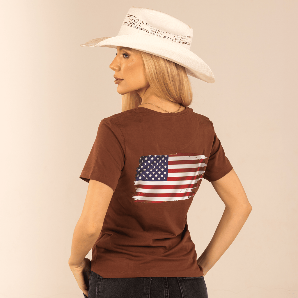 Camiseta USA Feminina