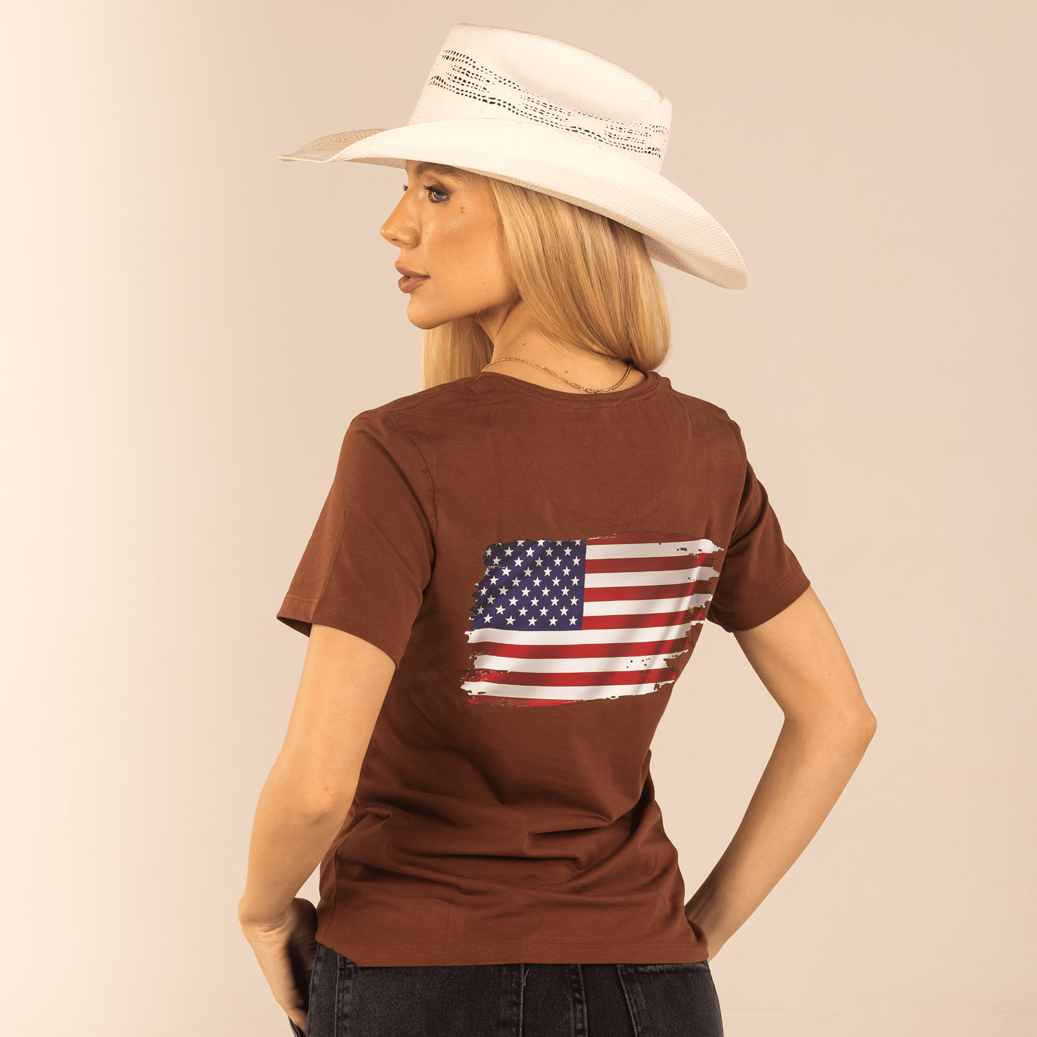 Camiseta USA Feminina