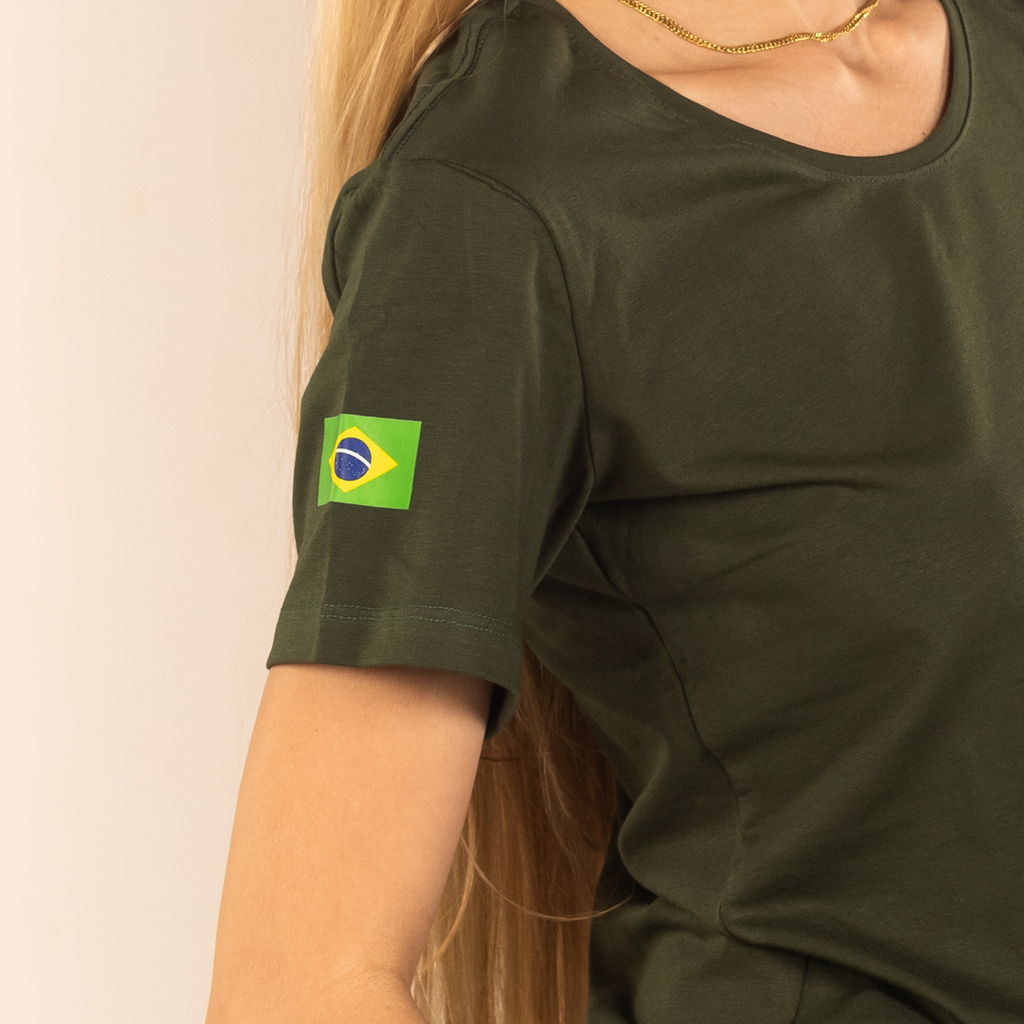 Camiseta BRAxUSA Feminina