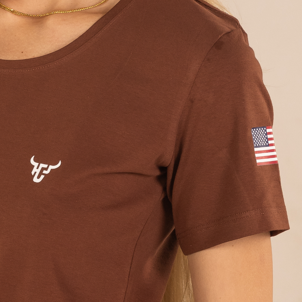 Camiseta BRAxUSA Feminina