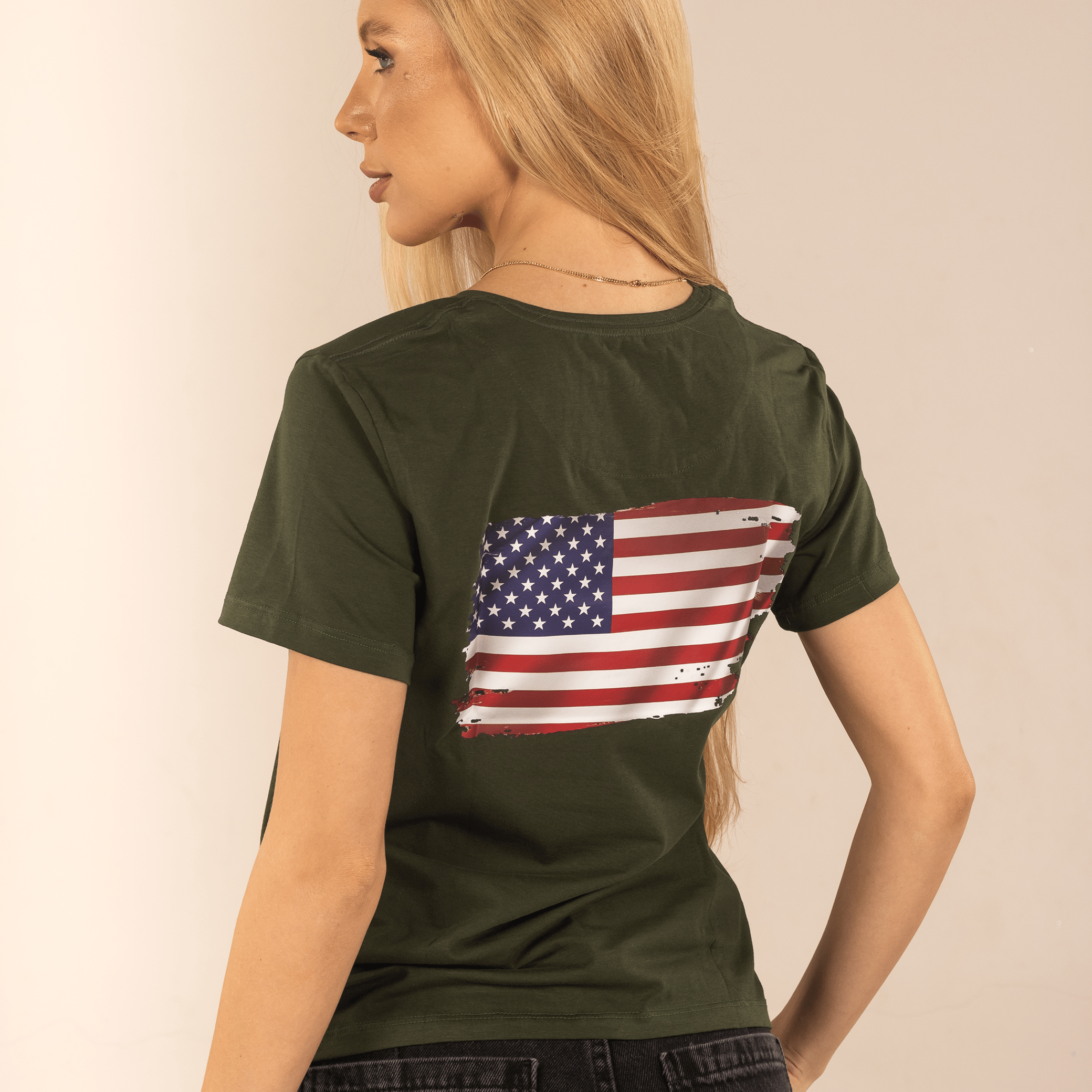 Camiseta USA Feminina