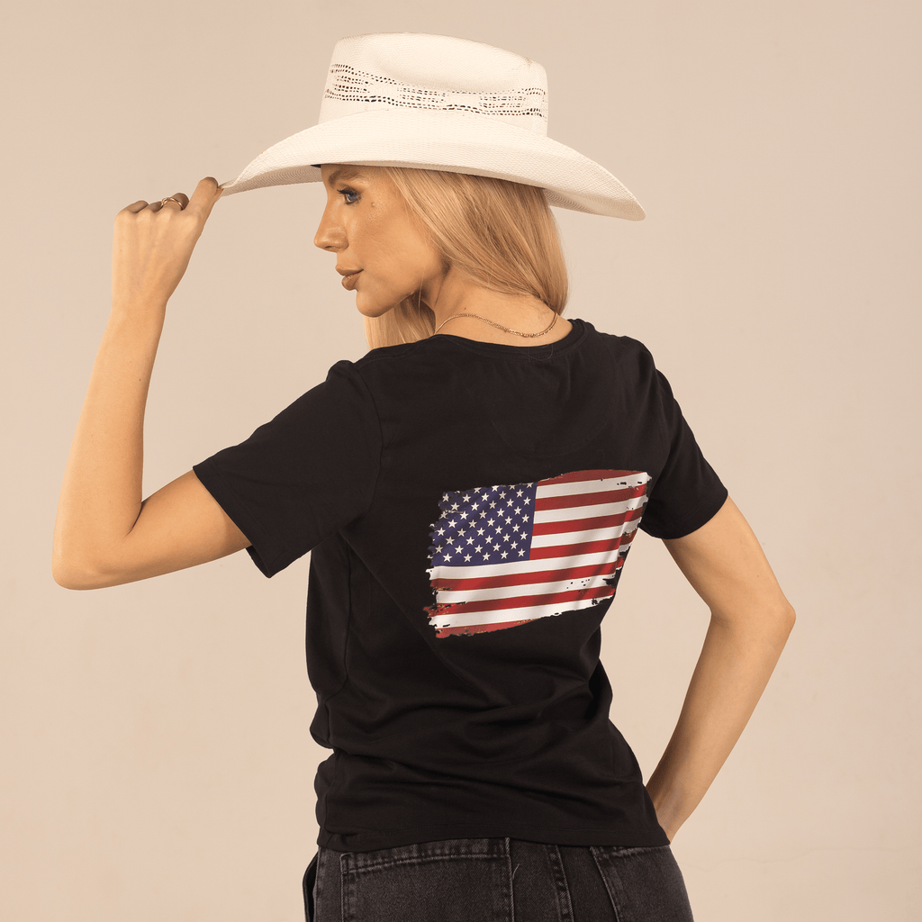 Camiseta USA Feminina