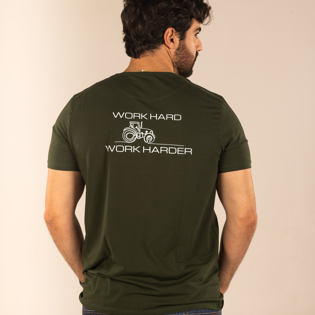Camiseta Work Hard Work Harder
