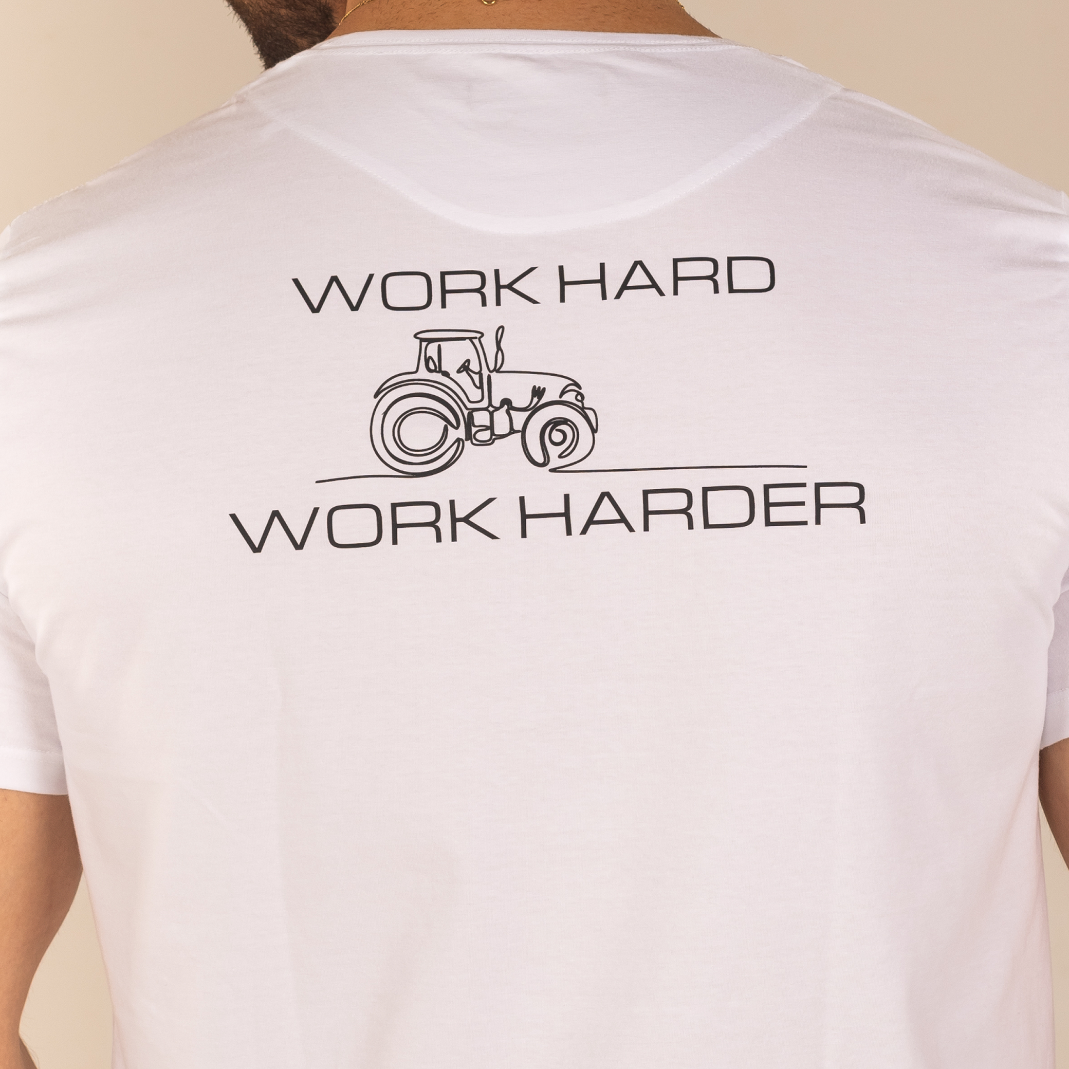 Camiseta Work Hard Work Harder