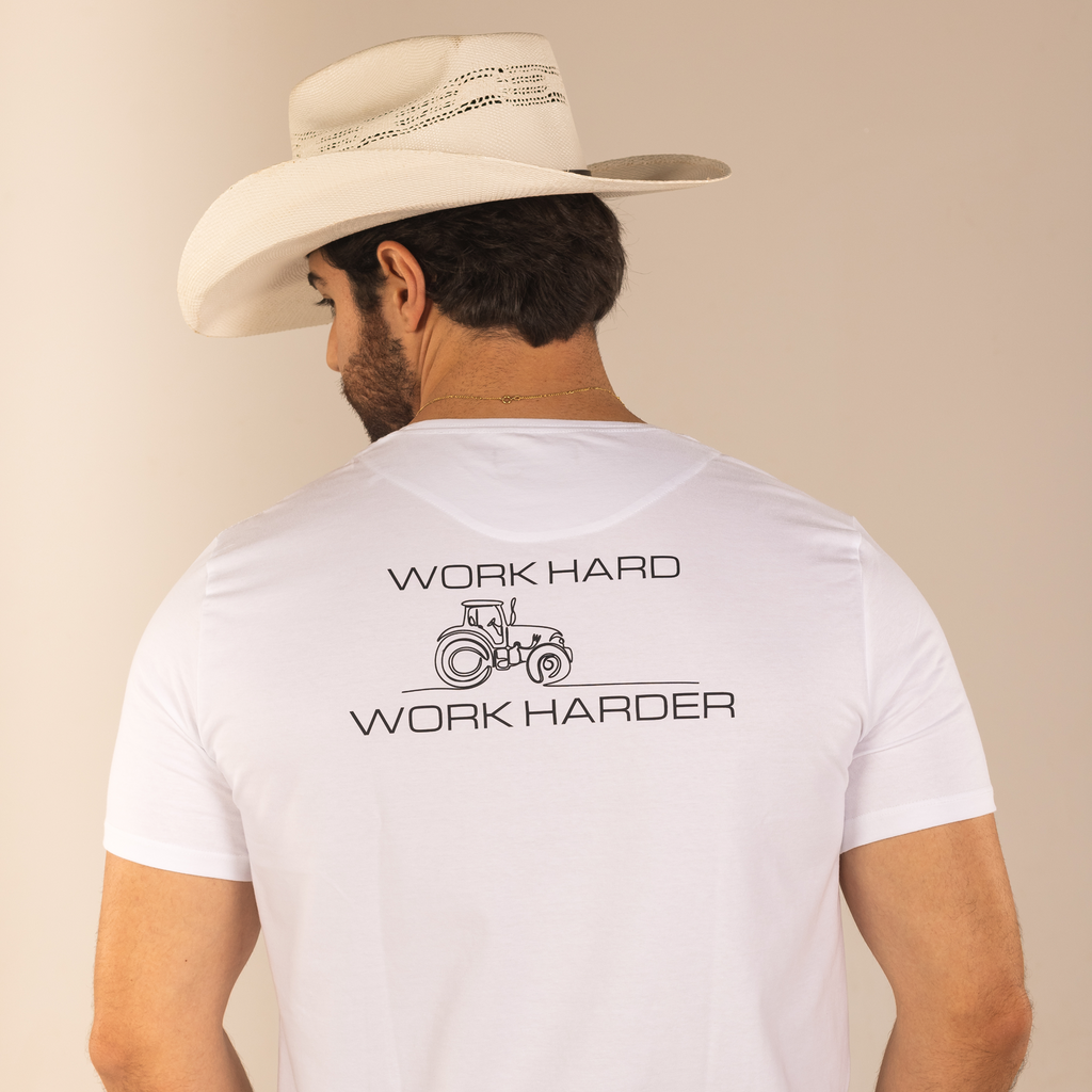 Camiseta Work Hard Work Harder