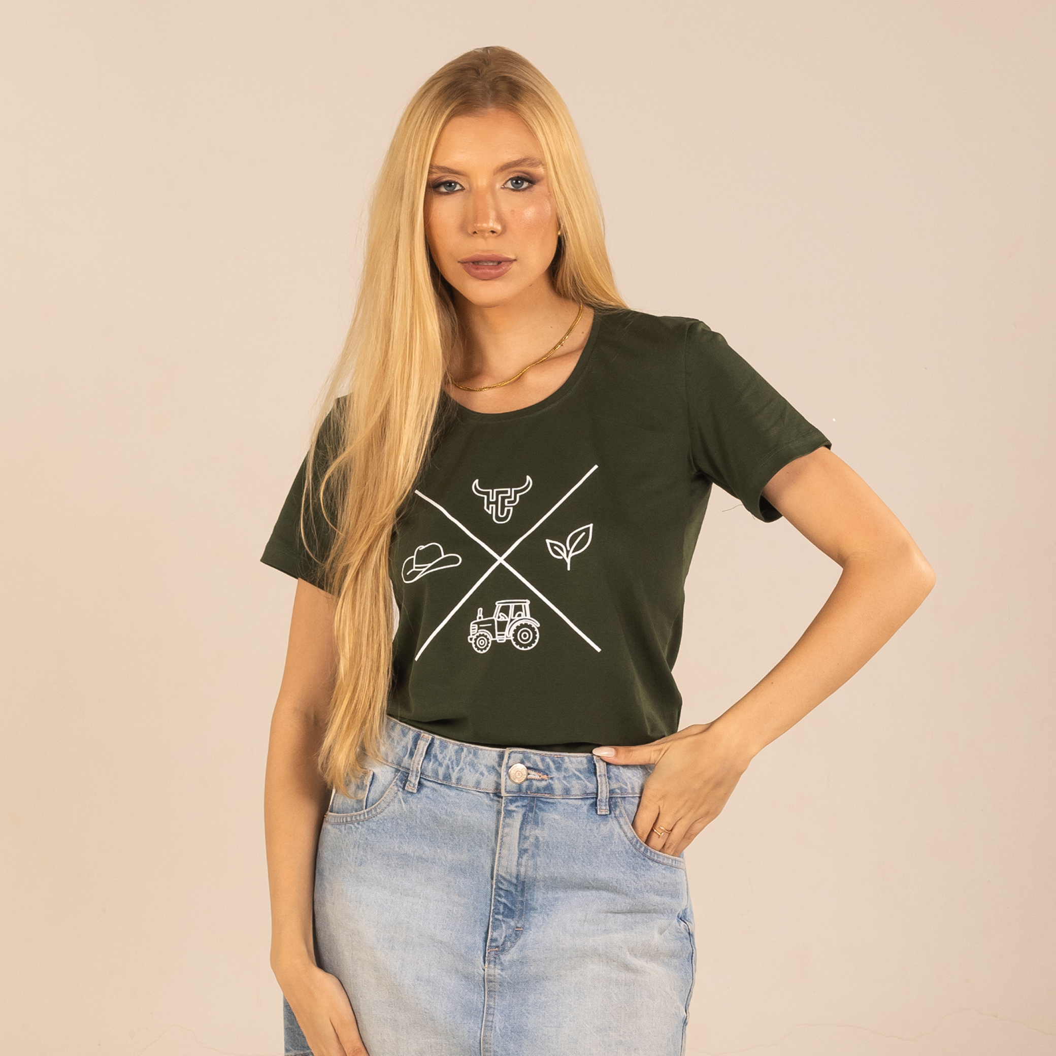 Camiseta Marca da Terra Feminina